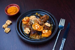 Le tajine bœuf pruneaux 