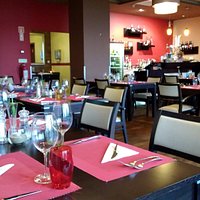 The upstairs reastaurant