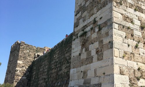 Crusader Castle: exterior detail