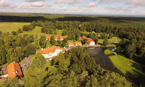 Vihula Manor Country Club & Spa, in the Lahemaa National Park, 4 km from the Baltic Sea coast.