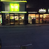 Outside