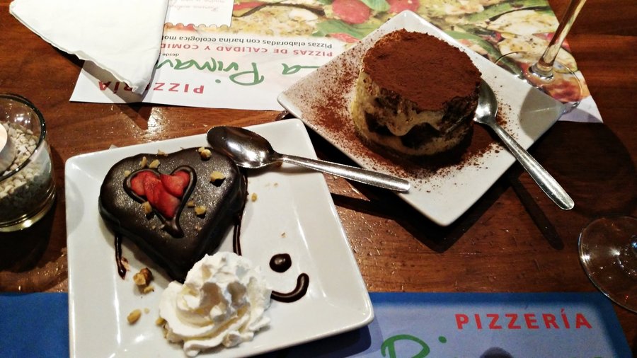 Postre San Valentín