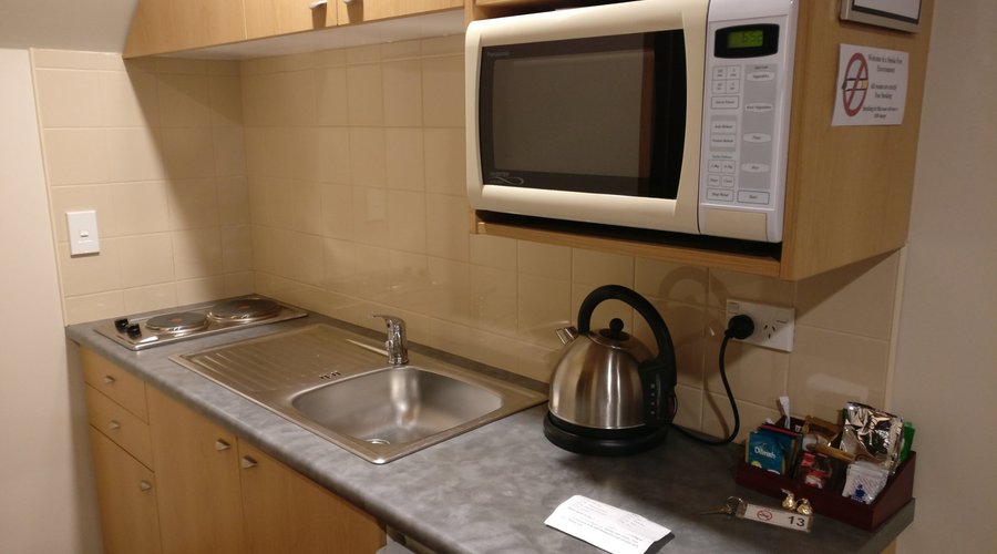 View of the kitchenette facilities