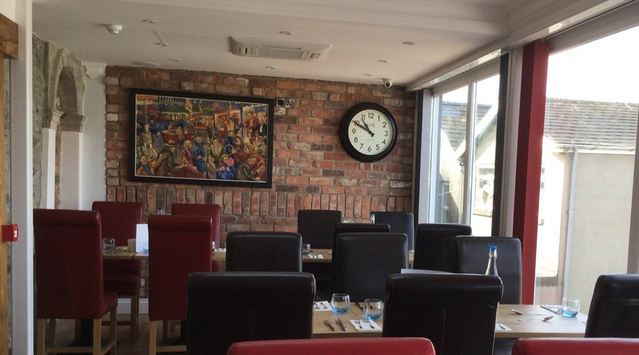 One of the dining rooms