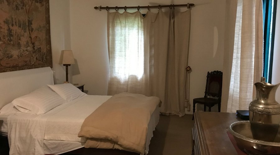 Quarto para casal com sotão