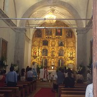 Interior templo de la Conchita