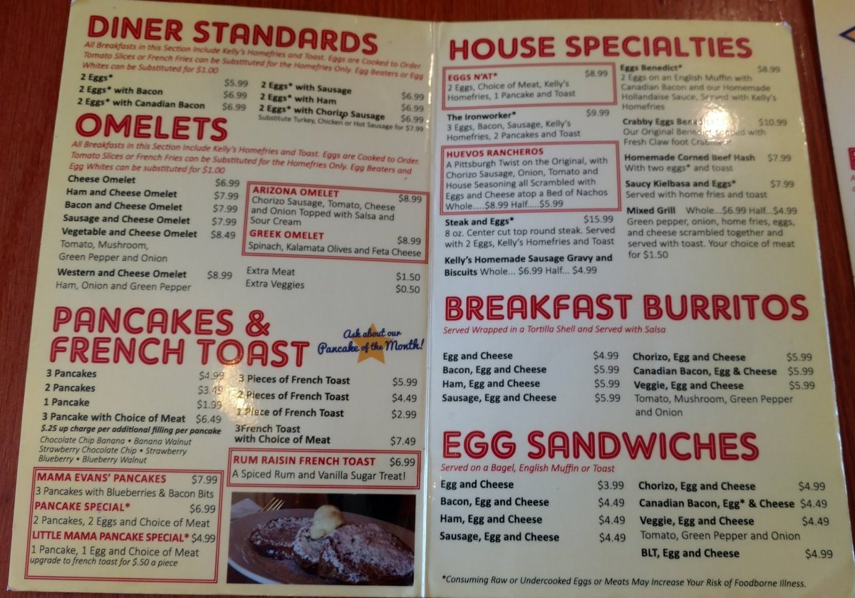 EGGS N' AT, Coraopolis - Coraopolis - Menu, Prices & Restaurant Reviews ...