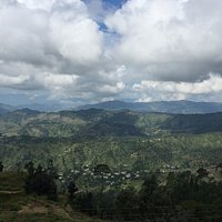 View of mountains