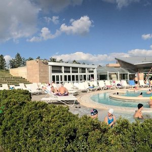Queste sono le piscine Theia di Chianciano. Prezzo ingresso contenuto e personale molto cordiale