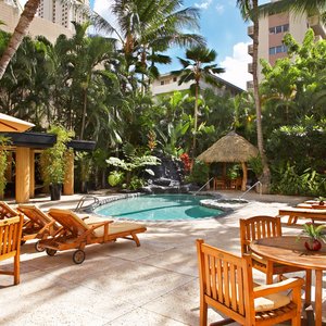 Bamboo Waikiki Pool Area