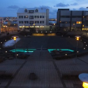 from the window