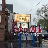 Rainy evening made better by Brandon at the Gin Mill in Northampton