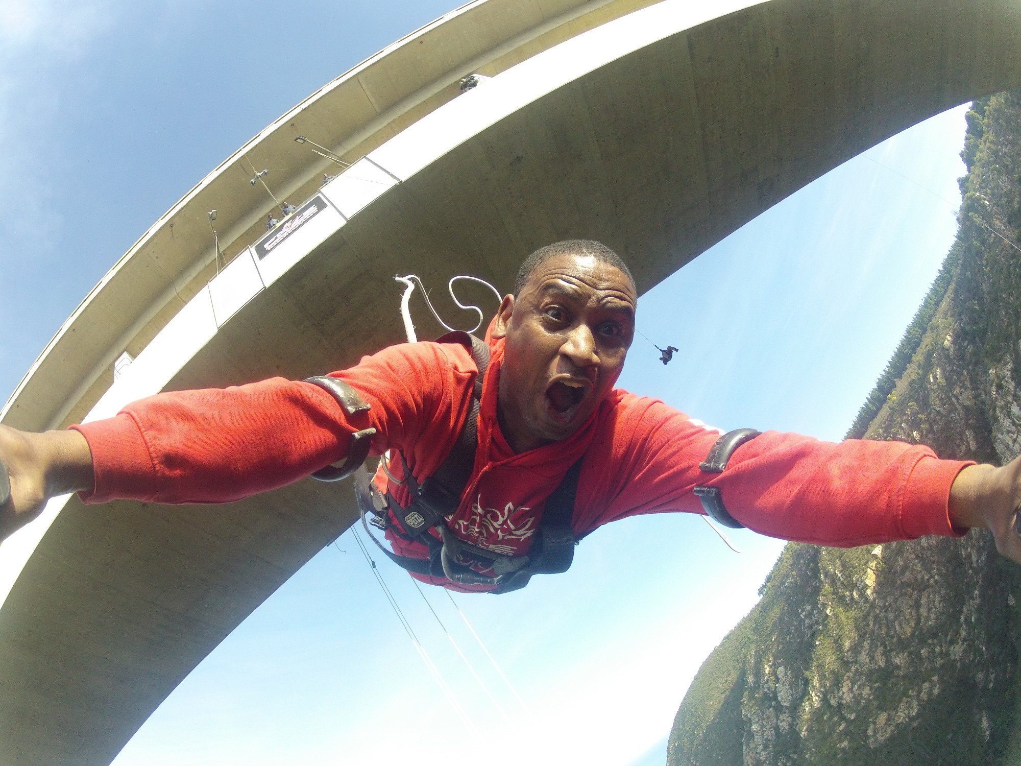 BLOUKRANS BUNGY FACE ADRENALIN Tsitsikamma National Park All