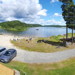 Beach and free area