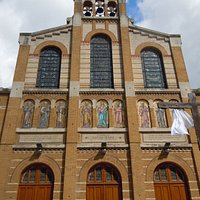 Partie centrale de la façade