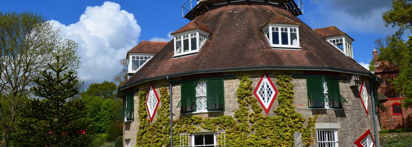 Originally thatched but still a delightful early summer sight.
