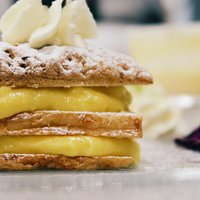 I dolci sono tutti di nostra produzione. Ecco uno dei più amati: la millefoglie!