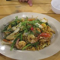 Photo prise par guythu-dudelta _21580_170417_Seafood,nouilles sautees_Óc Văng_Rạch Giá_VN