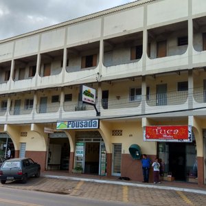 Faxada da pousada