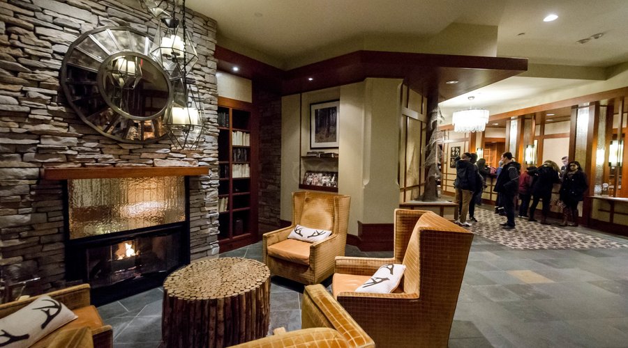 Lobby at the Kimpton RiverPlace Hotel