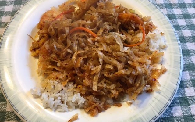 Noodles and rice. That's about it for the Pad Thai