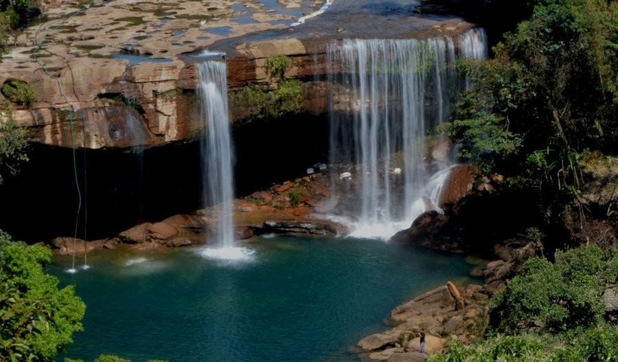 View of the falls from the top