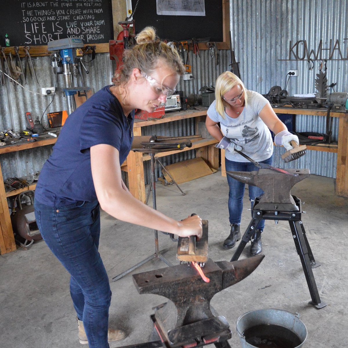 Blacksmith Tools For Knife Making, Anvil, Forging - NORTH RIVER OUTDOORS