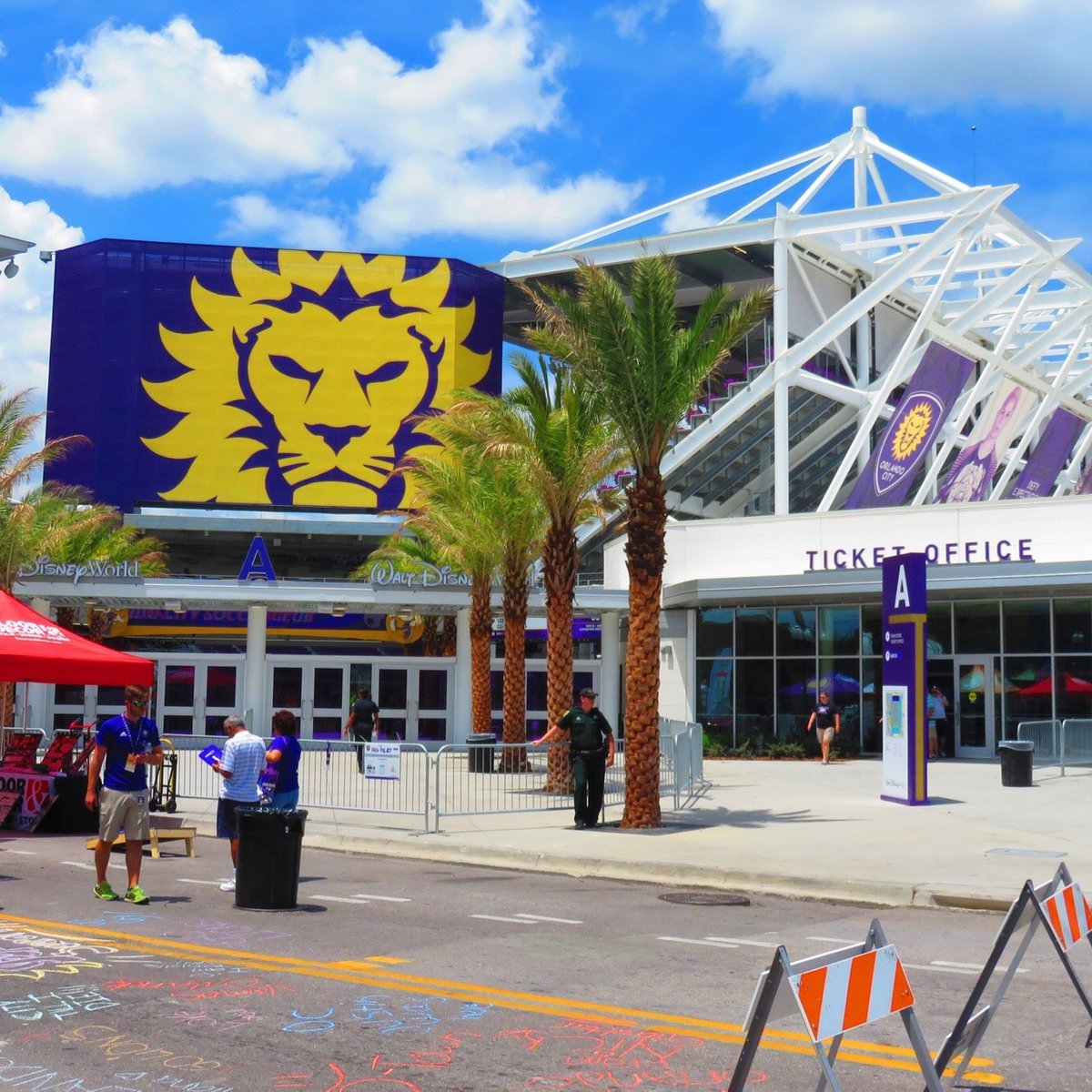 Como é um jogo de futebol em Orlando? ⚽️👇🏼 O estádio do Orlando City