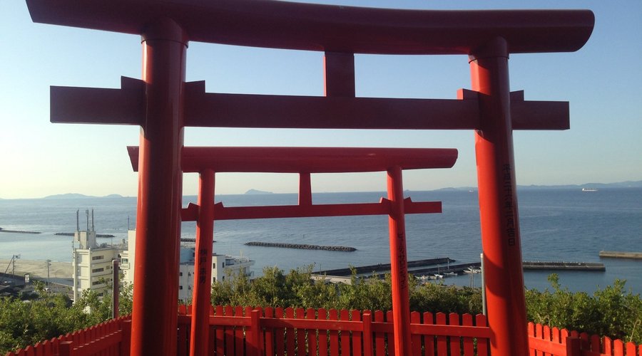 荒熊神社からの眺め