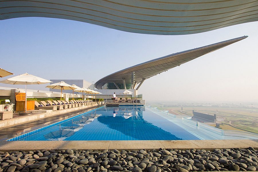 Hotel avec vu sur un Hippodrome à Dubai
