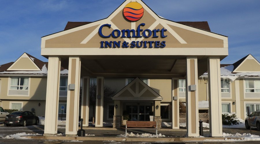 Front exterior  Part of the Hotel