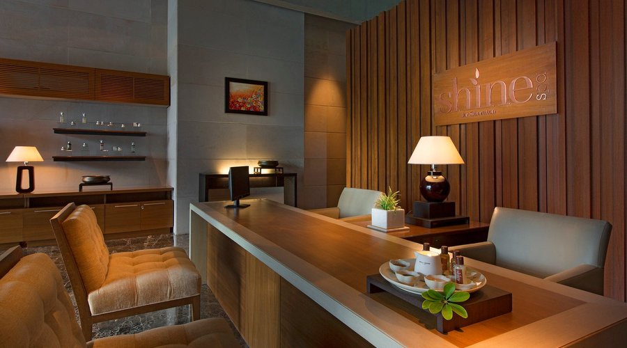 Shine Spa at Sheraton Grand Bangalore Hotel at Brigade Gateway.