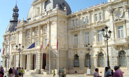 Ayuntamiento, Calle Mayor, Cartagena © Robert Bovington