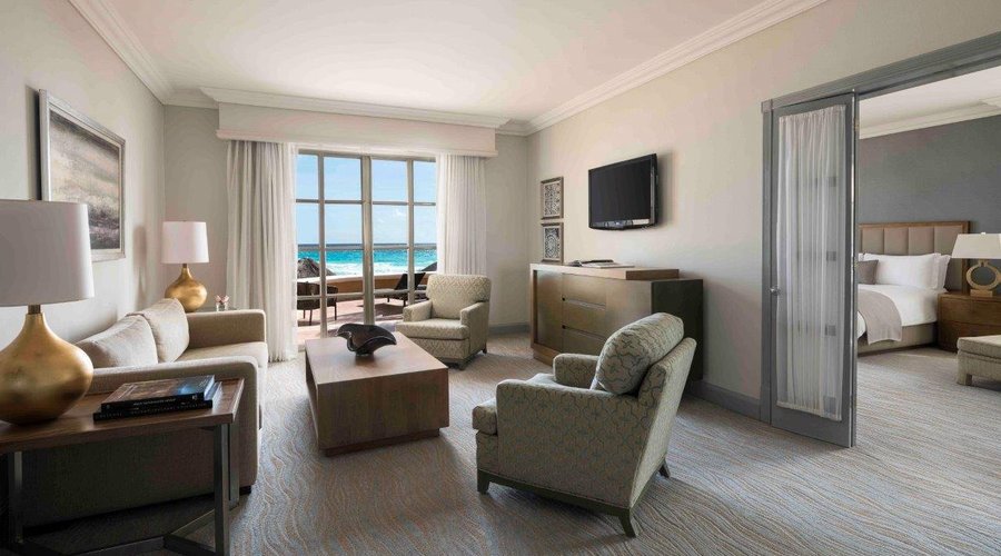 Enjoy space to unwind in our Cobalt Residential Suite 