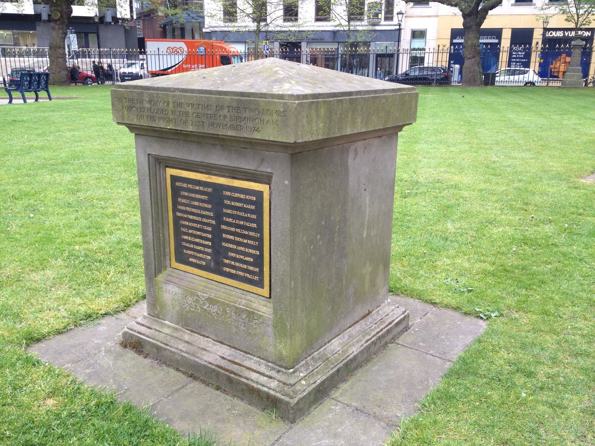 Birmingham Pub Bombings Memorial