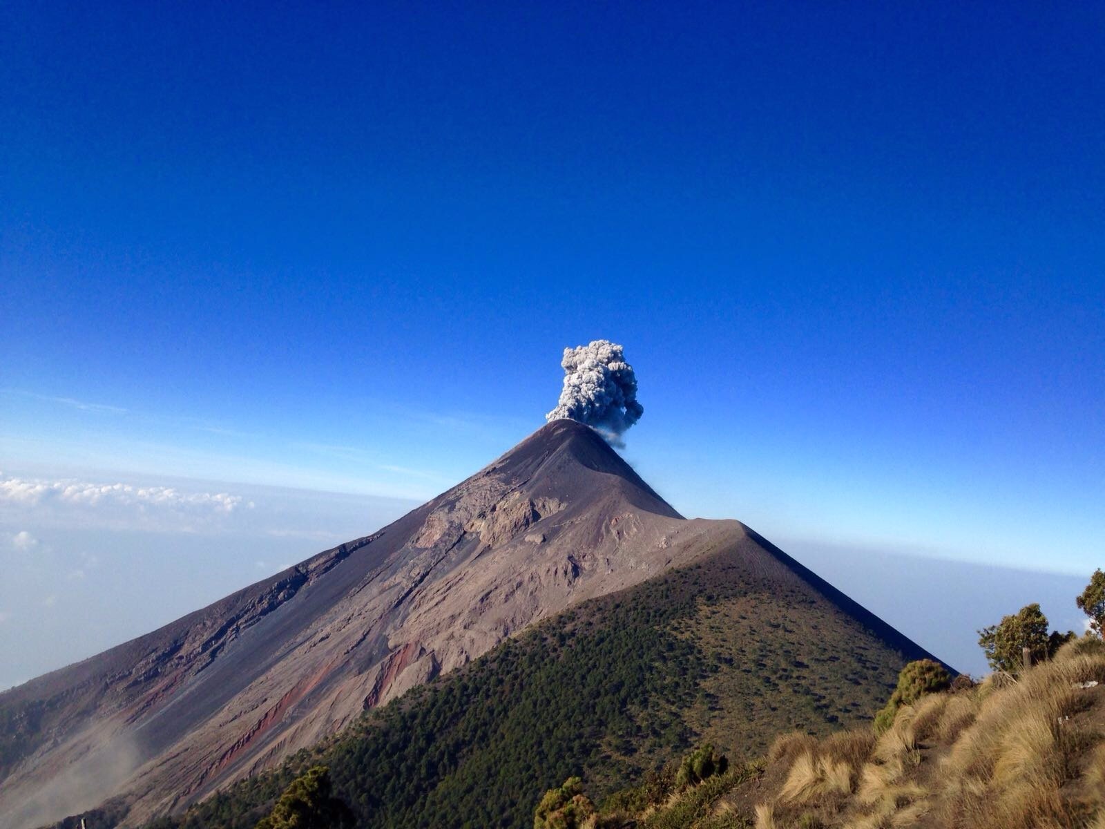 Vulcano del clearance fuego