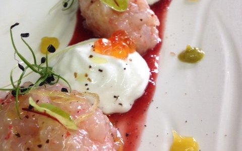 tartare di gamberi rossi