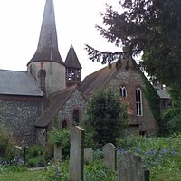 Sat in the Churchyard