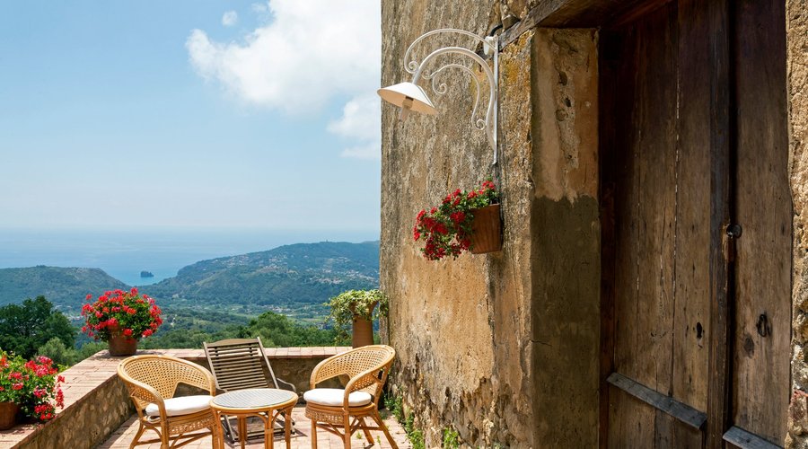 vista dalla Dependance Aphrodite.