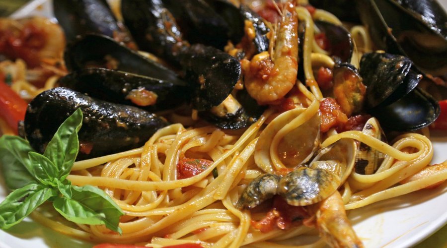 Bavette all'ammiraglia 