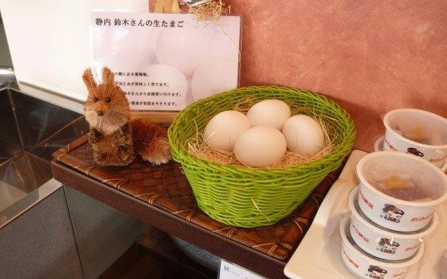 地元産の生卵