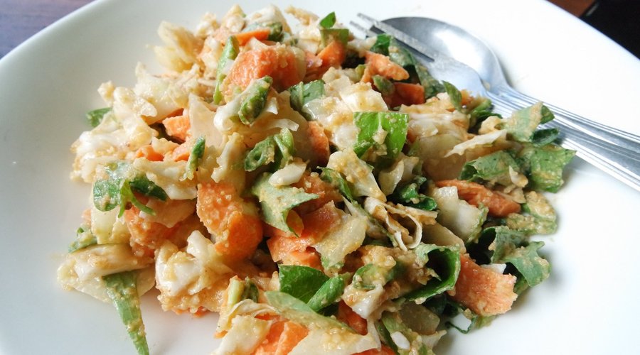 Ulang-ulang, a nce refreshing salad in the middle of hot day.