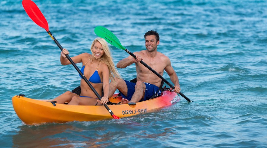 Enjoy kayaking 