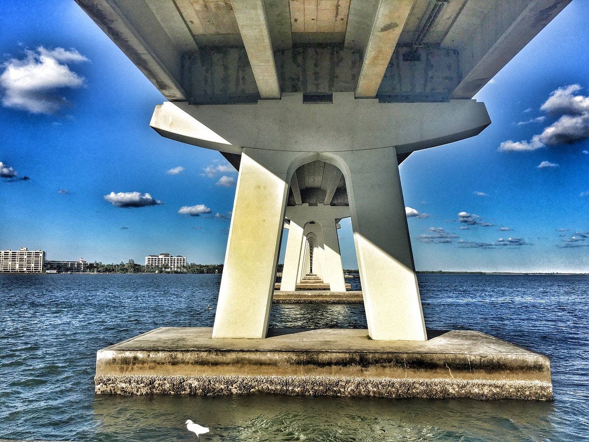 Kann man über die Sanibel Bridge gehen?