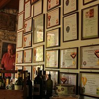 You can see the appreciation this winery receives AND unforgettable Sandro Caramelli