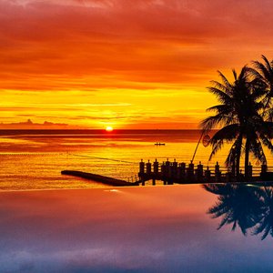 Beach sunset