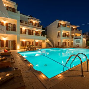Outdoor Evening Kostis Villas