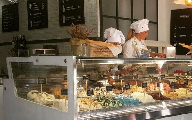 32 sabores diferente y una decoracion muy cuidada!!