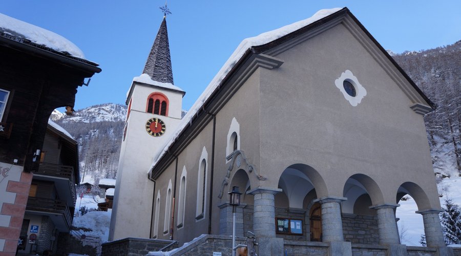 Winter time in Randa - © Zermatt Tourismus