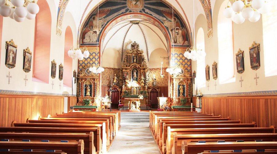 The interior of the church - © Paul Summermatter